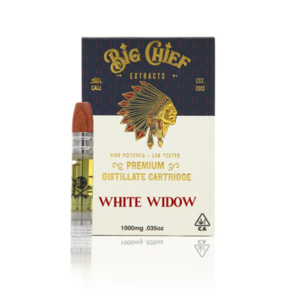 Big Chief THC Cartridge 1G – White Widow
