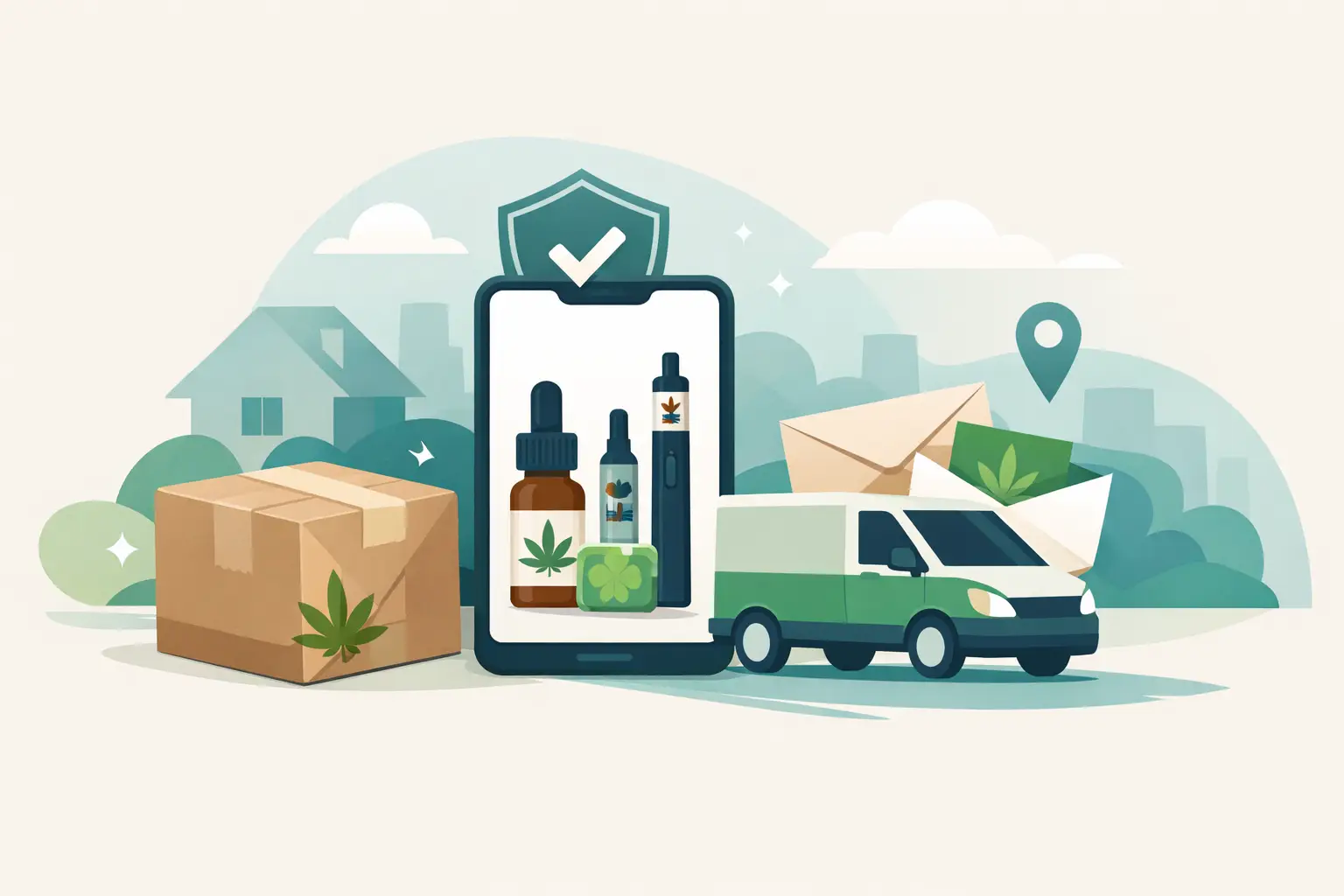 Best Discreet THC Delivery Options